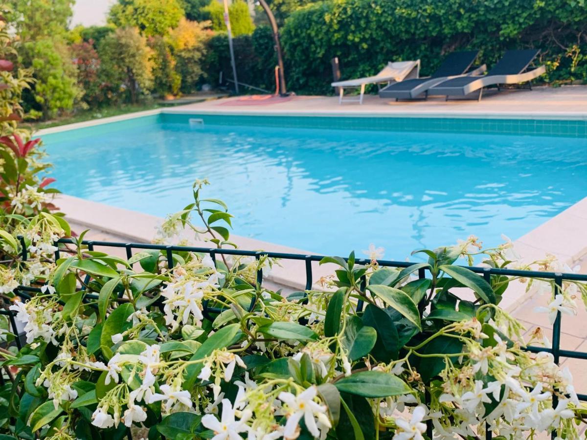 Charming Attic Apartment With Balcony & Swimming Pool Desenzano del Garda Eksteriør bilde